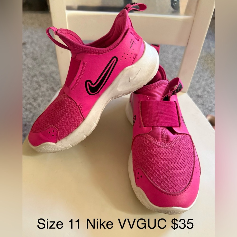 Kids Pink Slip-On Sneakers